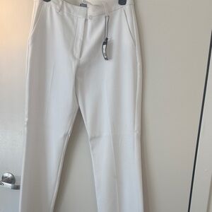 Women’s size 8r White Dress Pants - Classic Straight Fit